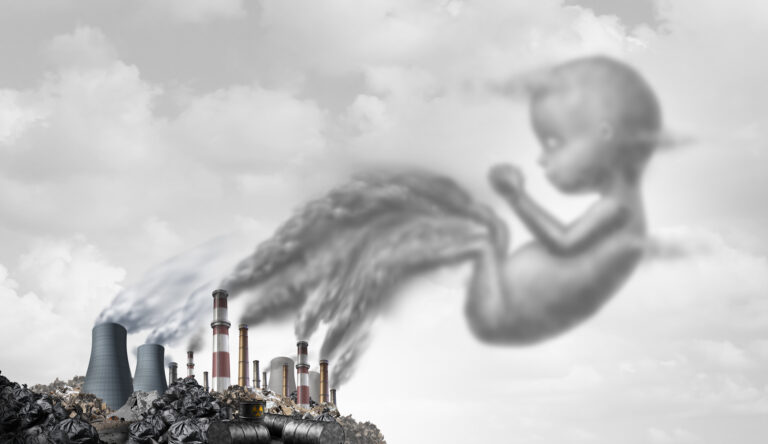 Hohe Luftverschmutzung = kleines Baby